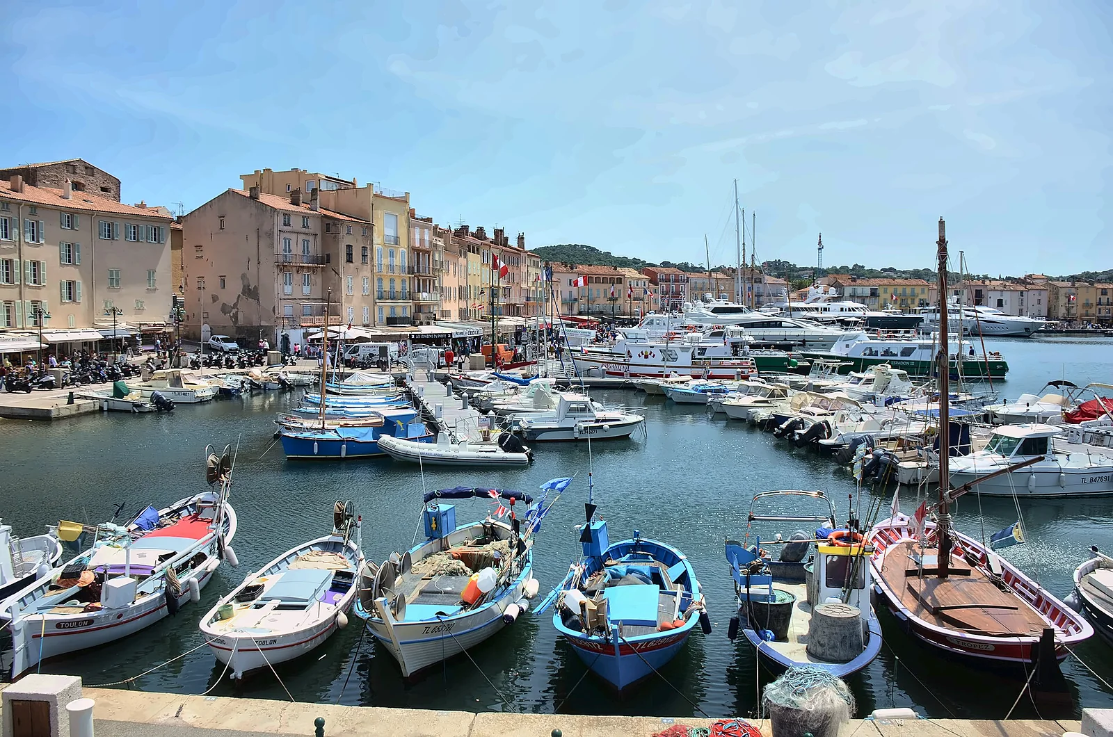 Le port de Saint-Tropez